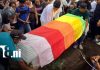 Foto: Entierro de "La Pajarita" en Chinandega / TN8