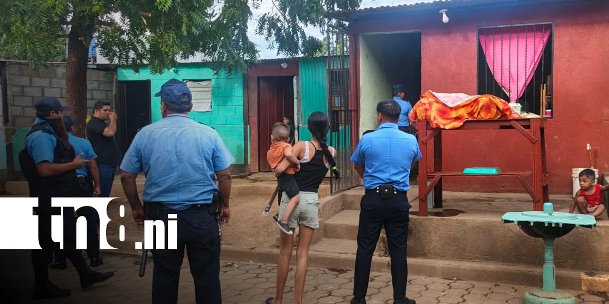Foto: Captura de presuntos autores de crimen en Ciudad Sandino / TN8