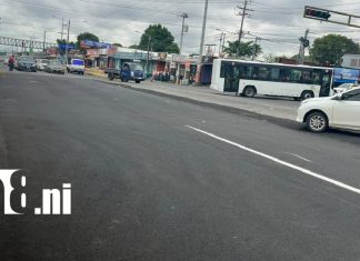 Foto: Rehabilitación de vías en el Mercado Roberto Huembes, Managua / TN8