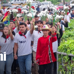 Juventud Sandinista conmemora los 70 años de la gesta de Rigoberto López Pérez Foto: Juventud Sandinista realiza homenaje al héroe Rigoberto López Pérez / TN8
