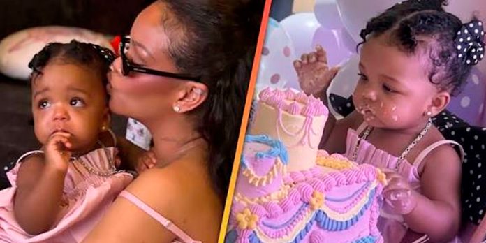 Foto: Rihanna celebra con ternura el primer añito de su hija Rocki Irish / Cortesia