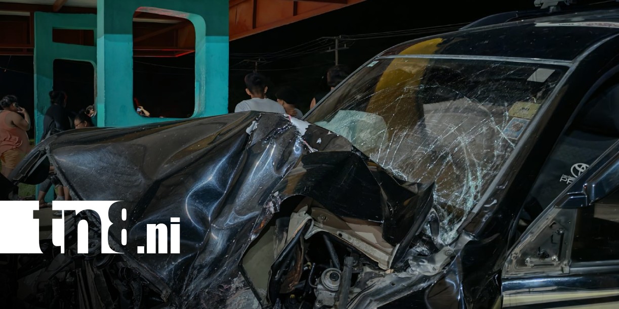 Foto: Accidente de tránsito en Rivas / TN8