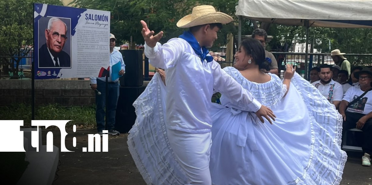 Foto: Homenaje en Managua a Salomón Ibarra Mayorga, autor del Himno Nacional / TN8