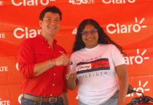 Claro Nicaragua premió a sus clientes con nuevas motocicletas