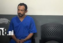 Foto: Sujeto enfrenta la justicia por delito en Managua / TN8