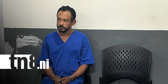 Foto: Sujeto enfrenta la justicia por delito en Managua / TN8