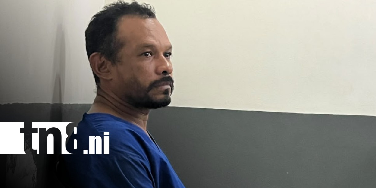 Foto: Sujeto enfrenta la justicia por delito en Managua / TN8