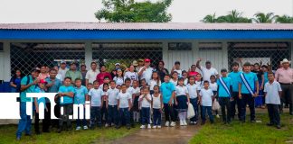 Foto: 10 kilómetros de caminos y una escuela renovada transforman Puerto Cabeza / TN8