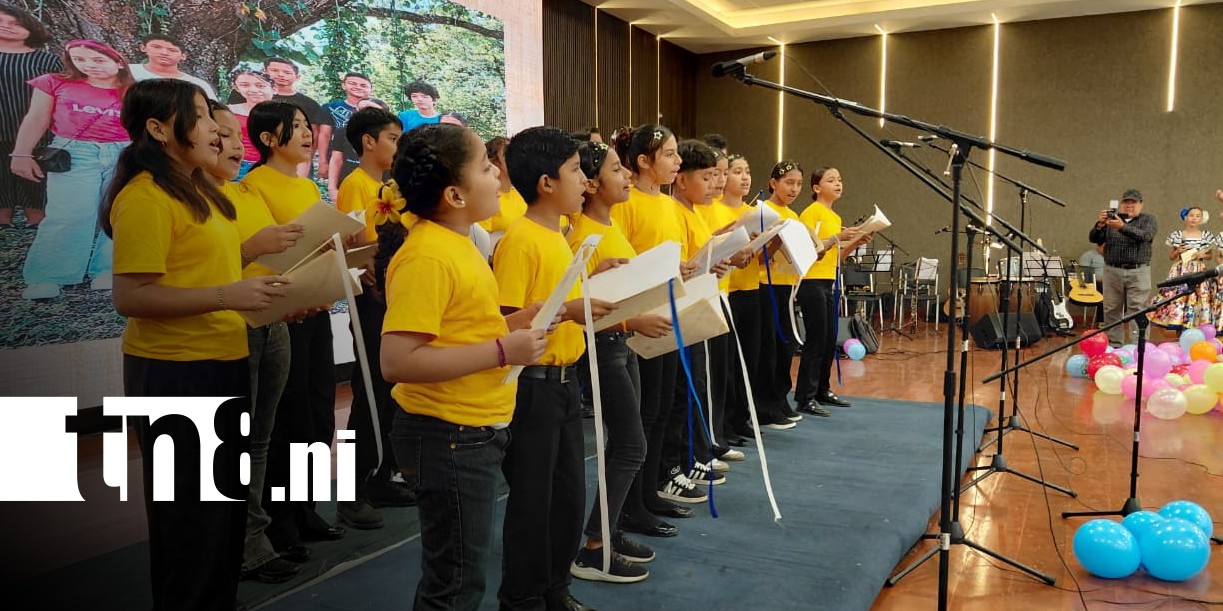 Foto: Más de 300 estudiantes unen sus voces en el Encuentro de Coros Rubén Darío / TN8