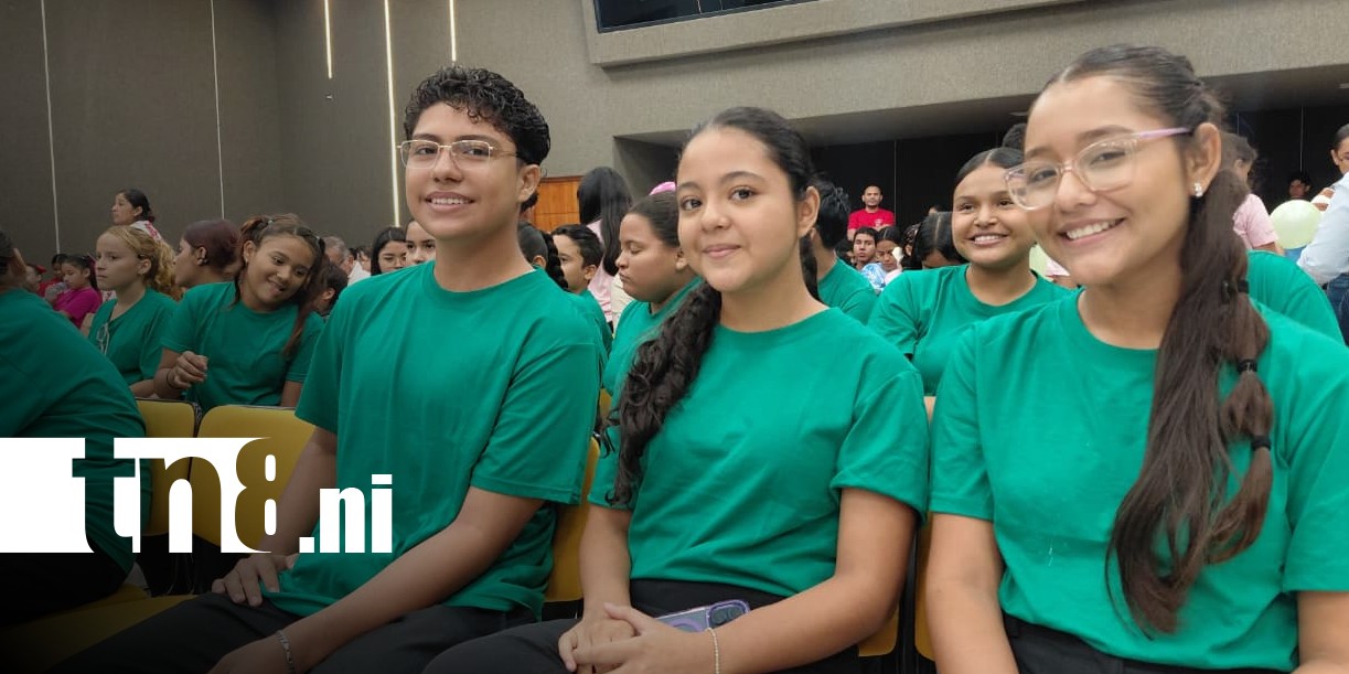 Foto: Más de 300 estudiantes unen sus voces en el Encuentro de Coros Rubén Darío / TN8
