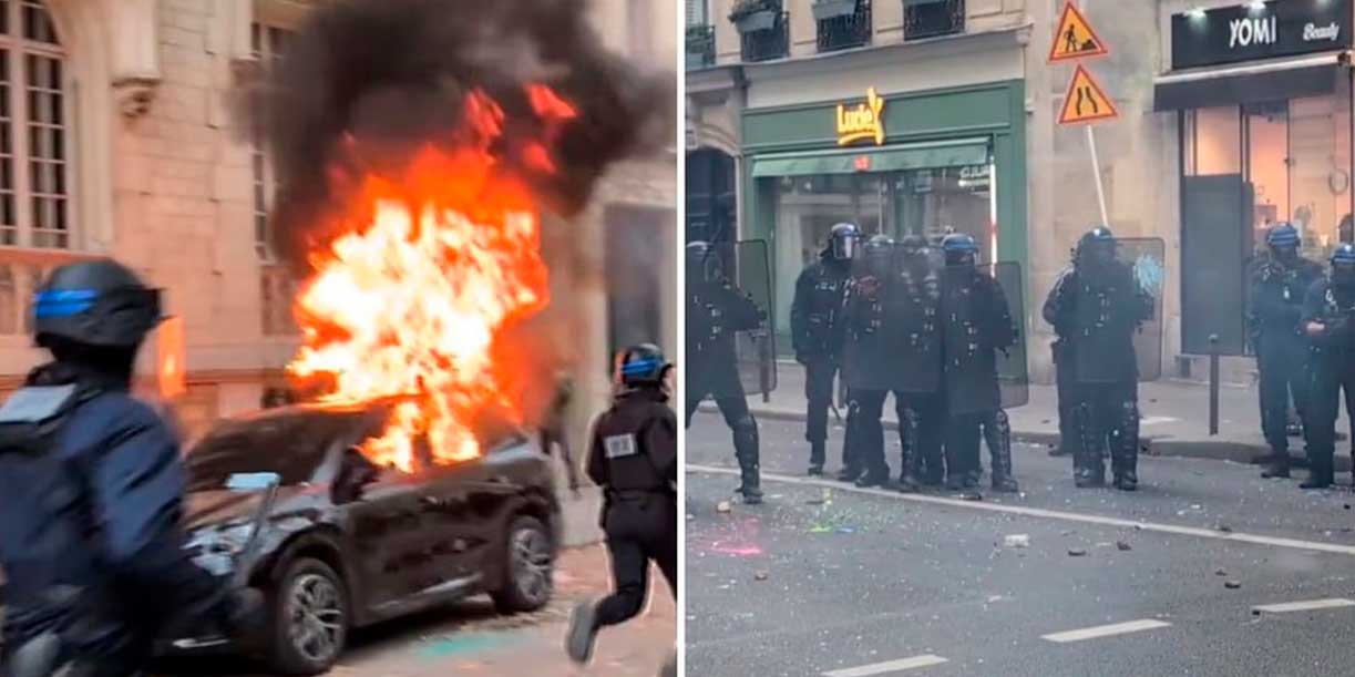 Foto: Europa se sacude con protestas y disturbios/Cortesía