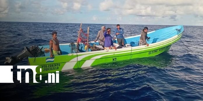 Foto: Localizan con vida a cinco pescadores nicaragüenses en Guatemala/TN8 Foto: Localizan con vida a cinco pescadores nicaragüenses en Guatemala/TN8