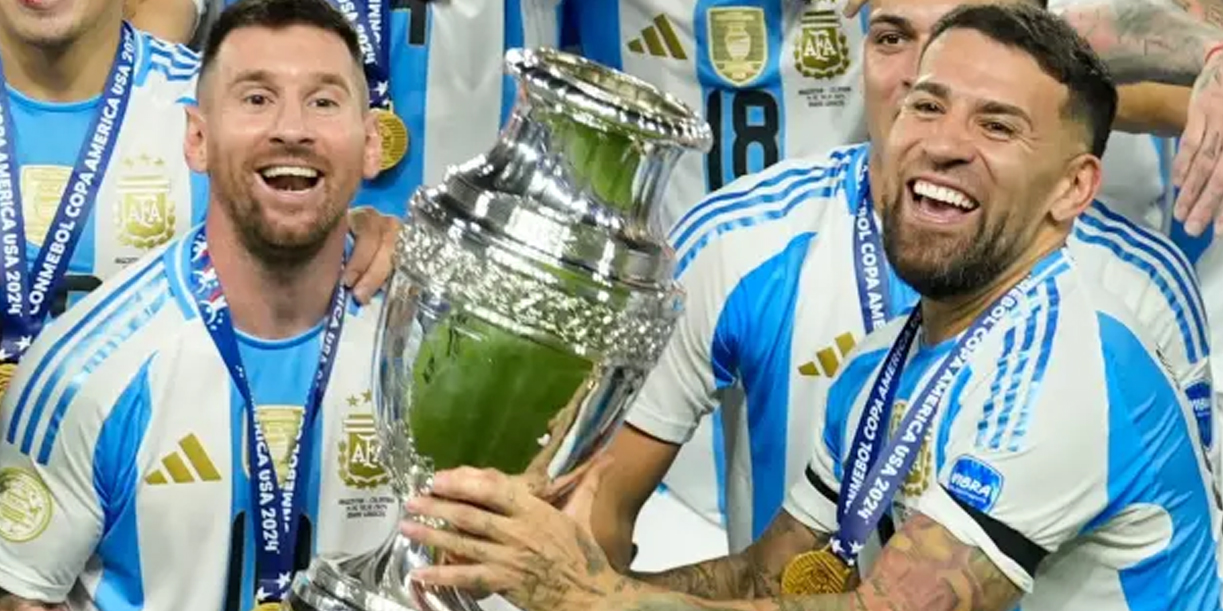 Foto: Nicolás Otamendi se despide de la selección argentina/Cortesía