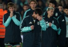 Messi y un adiós entre lágrimas: “Jugar en la Selección Argentina es lo más lindo que te puede pasar” Foto: La emotiva despedida de Messi de la Selección Argentina/Cortesía