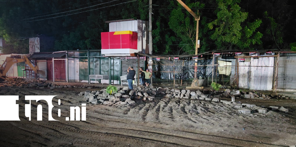 Foto: Inician obras de mejoramiento vial en el Mercado Oriental/TN8
