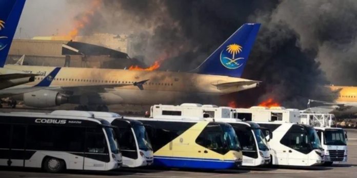 Foto: Tensión en Arabia Saudita: ataque contra aeropuerto deja víctimas y daños/Cortesía
