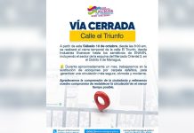Foto: ¡Atención Managua! Anuncian cierre de la calle El Triunfo por obras de asfaltado/TN8