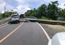 Terremoto destruye carretera hacia Mariato en Panamá