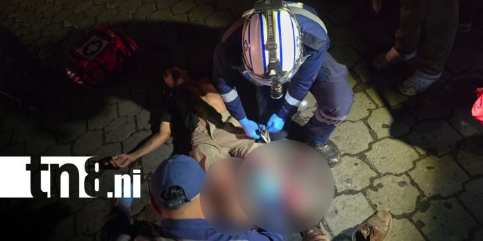 1 Foto: Motociclista resulta gravemente lesionado tras caer bajo las llantas de un bus en Managua/TN8