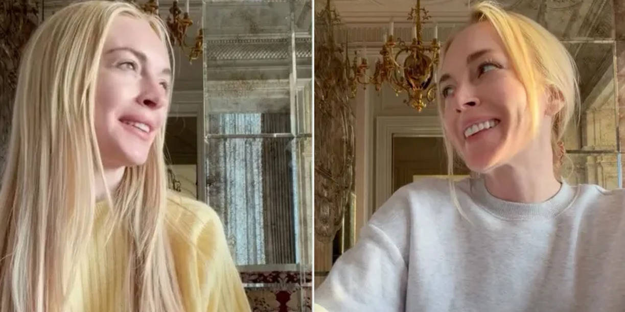 Foto: Lindsay Lohan recrea sus icónicos personajes/Cortesía