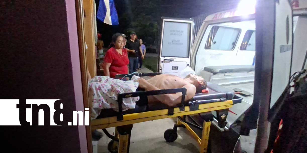 Foto: Enfrentamiento a machete deja un herido grave en Chontales/TN8