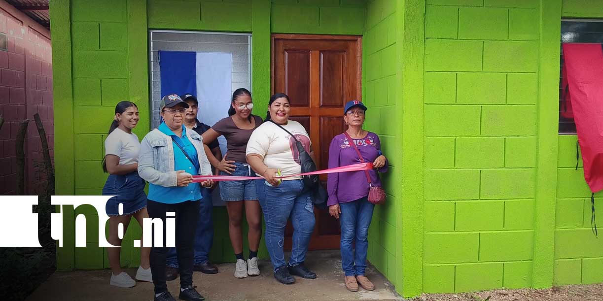 Foto: Viviendas de interés social para las familias de Nandaime/TN8