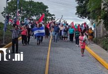 Muy Muy, Matagalpa inaugura nueva calle adoquinada y caja puente Foto: Muy Muy, Matagalpa inaugura nueva calle adoquinada y caja puente/TN8