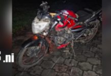 Foto: Accidente de motos en Moyogalpa deja dos heridos/TN8