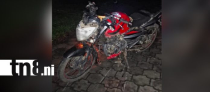 Foto: Accidente de motos en Moyogalpa deja dos heridos/TN8