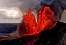 Volcán Kilauea entra en nueva fase eruptiva y lanza fuentes de lava de más de 200 metros en Hawái
