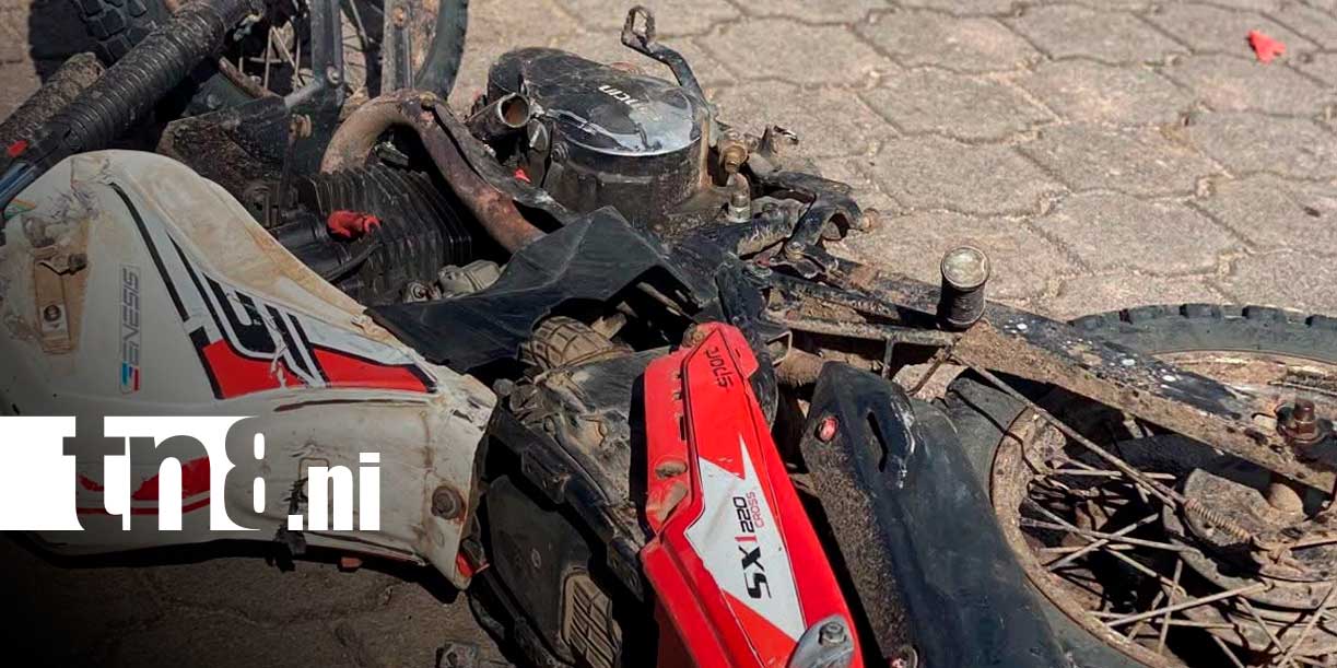 Foto: Jinotega: un motociclista muere y otro resulta herido/TN8