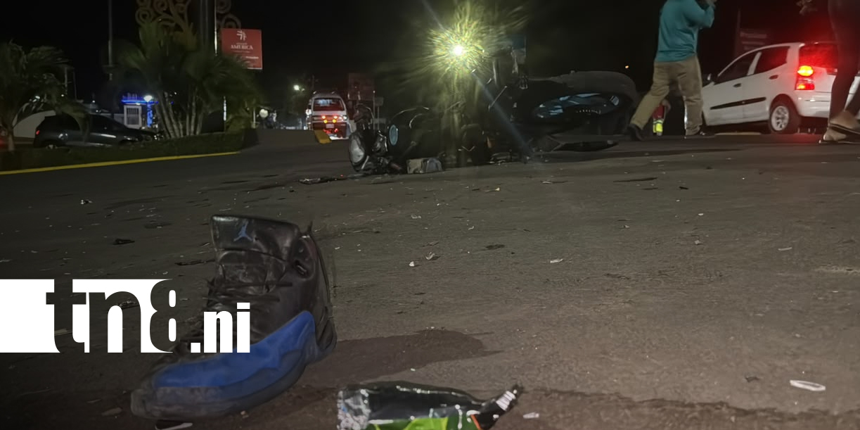 Foto: Adolescente de 14 años resulta grave en accidente en Chontales/TN8