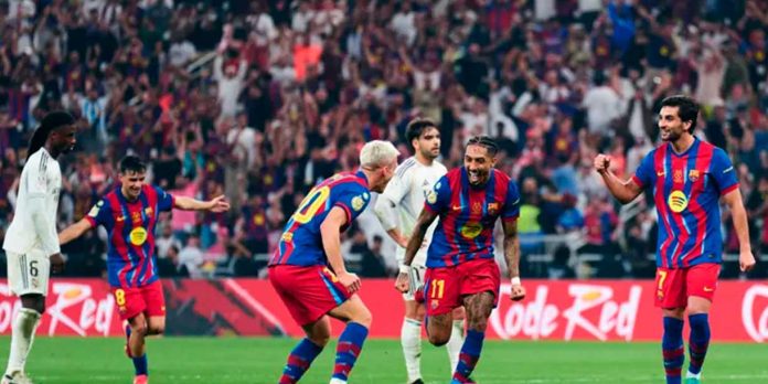 Foto: Barcelona y Real Madrid, por la victoria/Cortesía Foto: Barcelona y Real Madrid, por la victoria/Cortesía