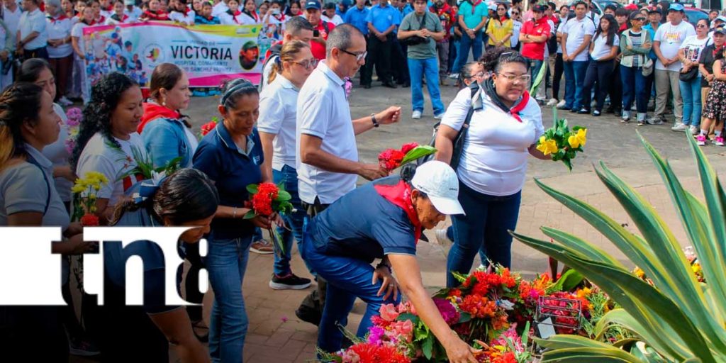 Foto: Masaya conmemora el natalicio de Hilario Sánchez/TN8