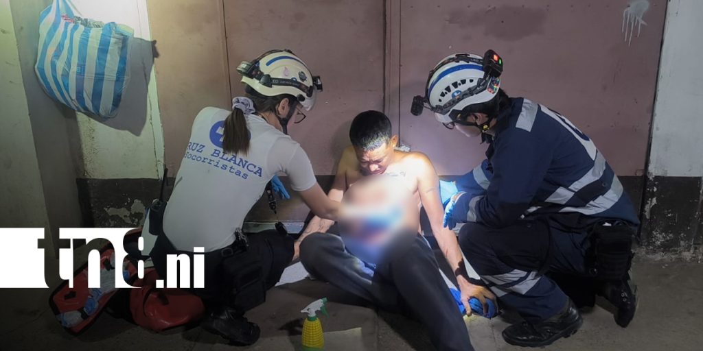 Foto: Hombre se corta en plena vía pública en la ciudad de Estelí/TN8