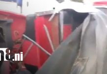 Accidente de tránsito deja dos personas fallecidas y varios lesionados en la carretera Vieja a León Foto: Accidente de tránsito deja dos personas fallecidas y varios lesionados en la carretera Vieja a León/TN8