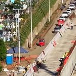 ¡Atención, conductores! Habilitan nuevo desvío en el kilómetro 9.5 de Carretera Sur Foto: Alcaldía de Managua informa sobre desvío en Carretera Sur/Cortesía