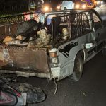 Foto: Joven motociclista queda lesionada tras accidente en la carretera Juigalpa - Managua/TN8
