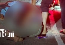 Motociclista impacta contra ambulancia en La Ponzoña, Río Blanco, Matagalpa Foto: Motocicleta choca contra ambulancia del Minsa en Río Blanco/TN8