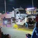 Hombre resulta gravemente lesionado tras ser colisionado por un camión en La Subasta