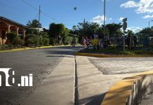 Foto: La Libertad entrega dos nuevas calles adoquinadas en el barrio Nueva Esperanza/TN8