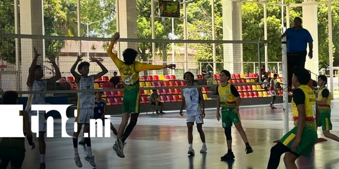 1 Foto: Jóvenes talentos del voleibol se enfrentan en torneo de alto nivel en Managua/TN8