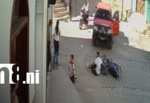 Foto: Menor resulta lesionado en choque entre motocicleta y camioneta en Ocotal/TN8