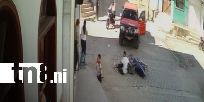 1 Foto: Menor resulta lesionado en choque entre motocicleta y camioneta en Ocotal/TN8
