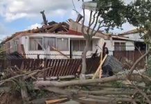 Tornado EF-2 y fuertes lluvias provocan daños y evacuaciones en la zona central de Chile Foto: Alerta roja en Chile por lluvias y riesgo de deslizamientos/Cortesía