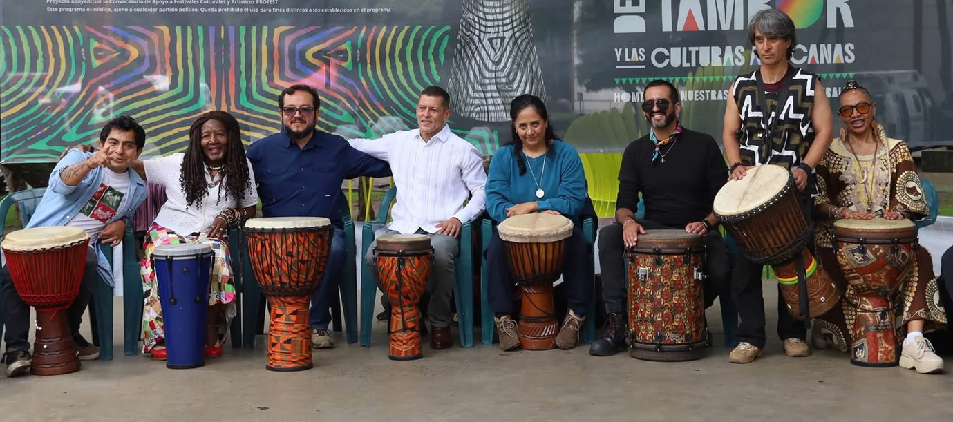 Foto: Nicaragua participa en el 20.º Festival del Tambor y las Culturas Africanas en México/Cortesía