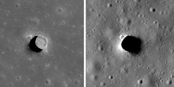 Foto: NASA busca una cueva oculta en la Luna/Cortesía