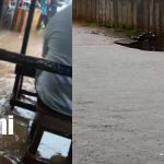 Foto: Fuerte lluvia anega calles y desborda cauce en Managua/TN8
