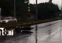 Foto: Joven muere en accidente en carretera a Masaya/TN8