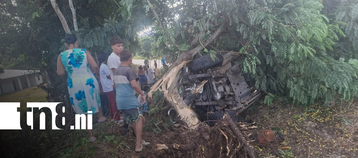 Foto: Tragedia vial en Siuna: un fallecido y varios lesionados/TN8